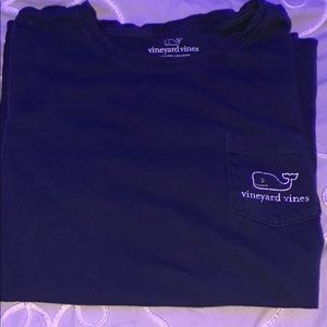 navy vineyards vine shirt